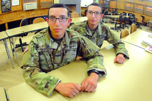 Privates Moises and Marcario Castillo