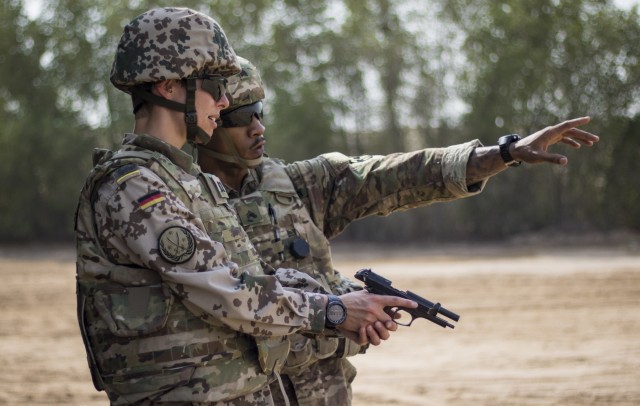Troops prove German military proficiency in Kuwait