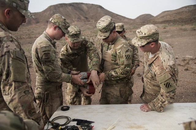 EARF Soldiers conduct demolition training