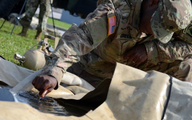 Paratroopers' fresh ideas provide clean water for Immediate Response 16