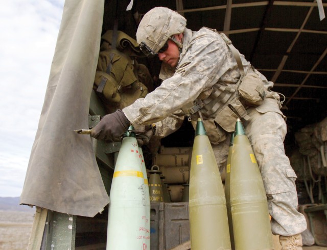 MAINTAINING THE AMMO SUPPLY