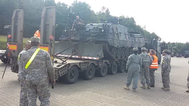 Knights Brigade receives British Army HETs, increases capabilities