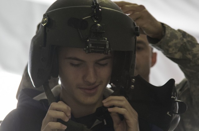 Citizen Soldiers partner with Kosovo youth during visit to Camp Bondsteel