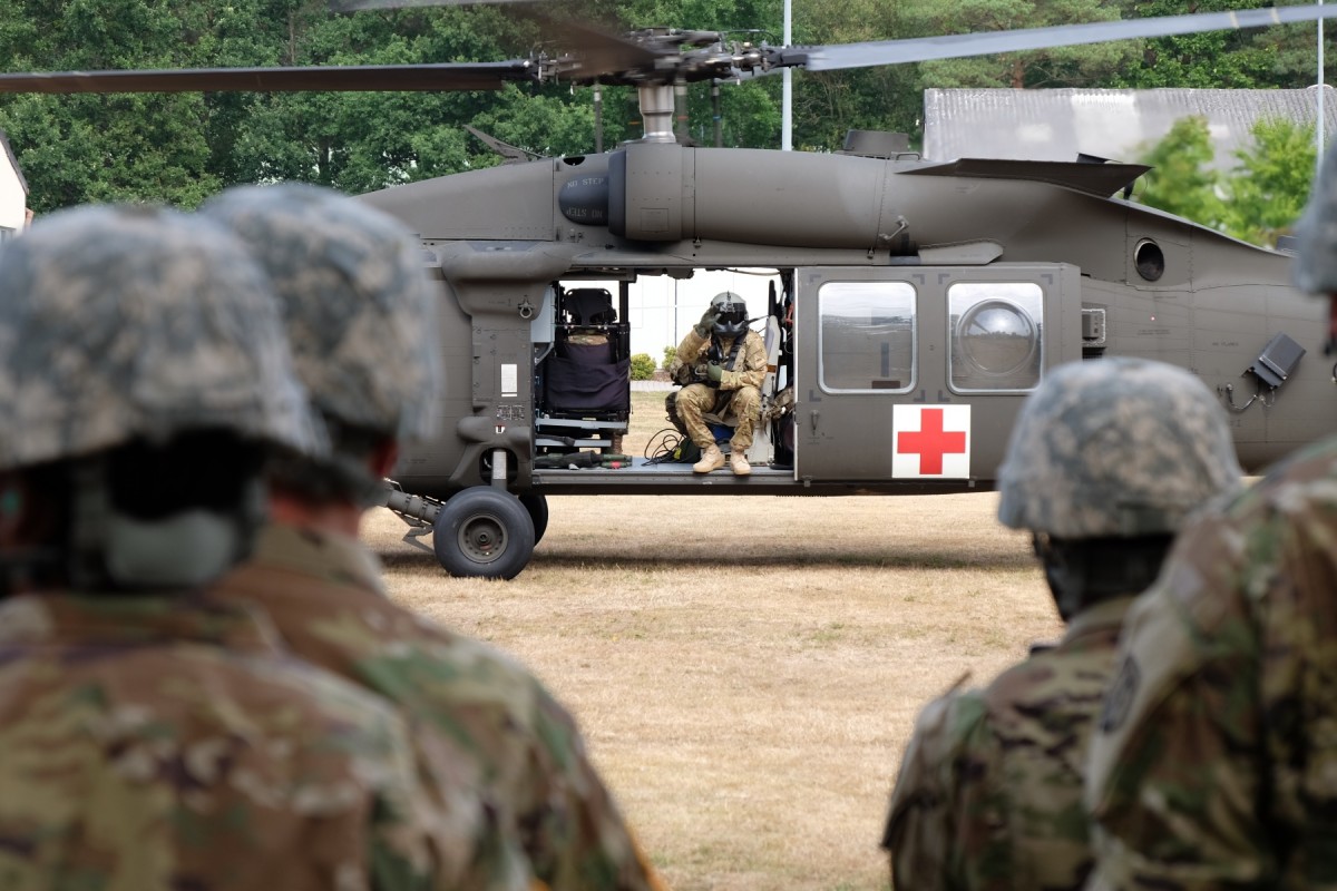 7th Msc's Msu-e Conducts Medevac Training 