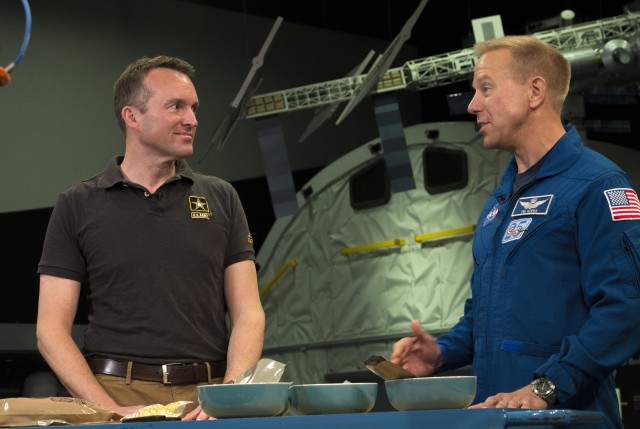 Army astronaut tells what it's like to live in space