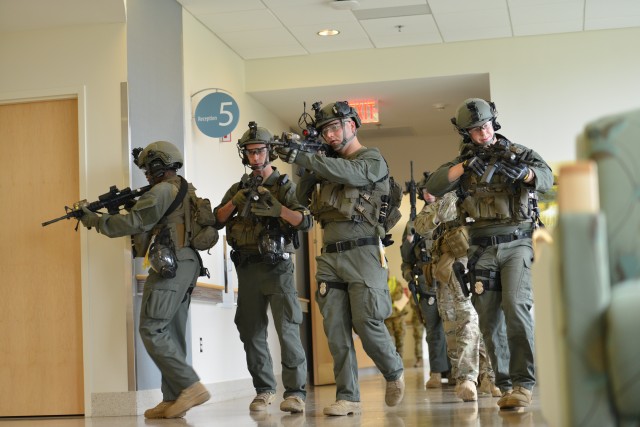 Service members test active shooter/mass casualty response