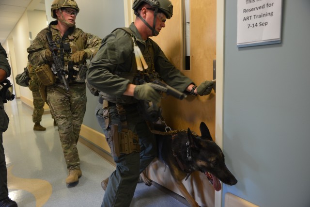 Service members test active shooter/mass casualty response