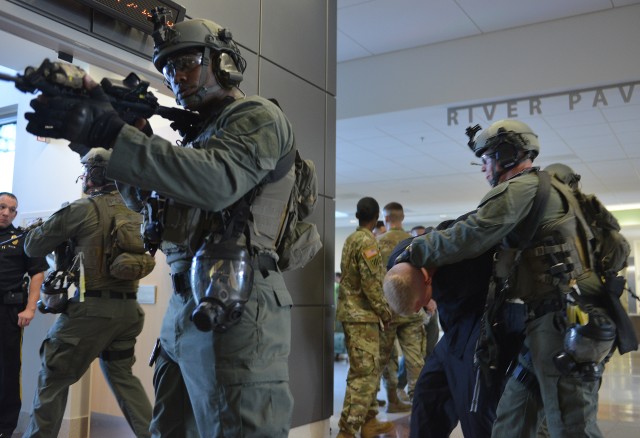Service members test active shooter/mass casualty response