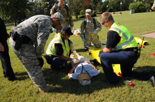 Fort Rucker puts emergency response to the test
