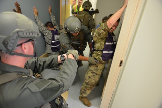 Service members test active shooter/mass casualty response