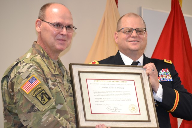 ASA (ALT) Army Reserve Element Commander Retires