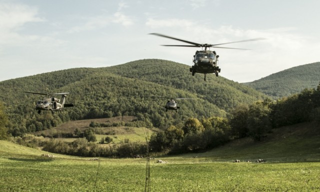 U.S., Portuguese and Hungarian Forces come together for Operation Iron Eagle