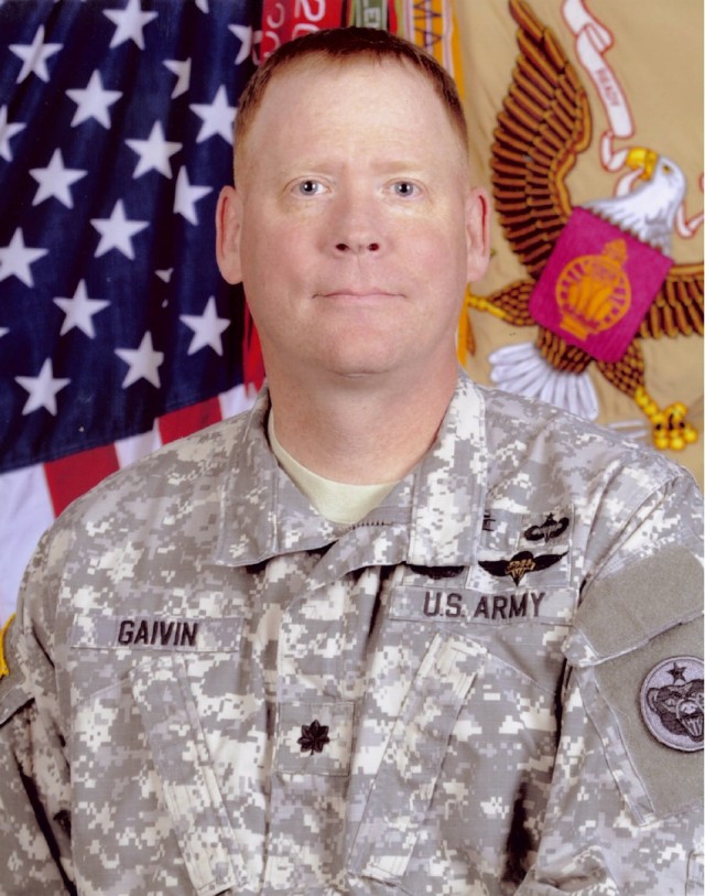 Lieutenant Colonel John Gaivin Article The United States Army