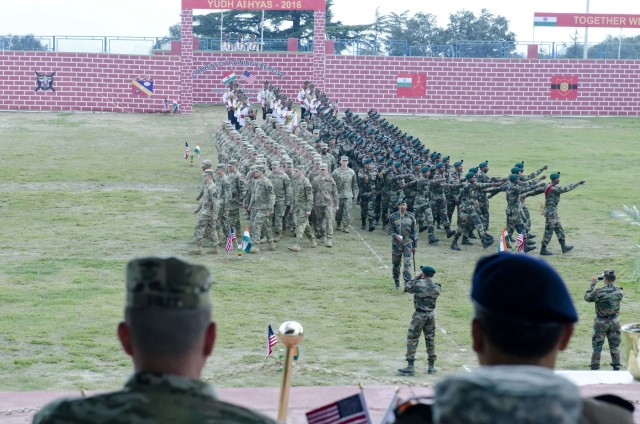 'Ghost Brigade' Soldiers begin bilateral training exercise in India