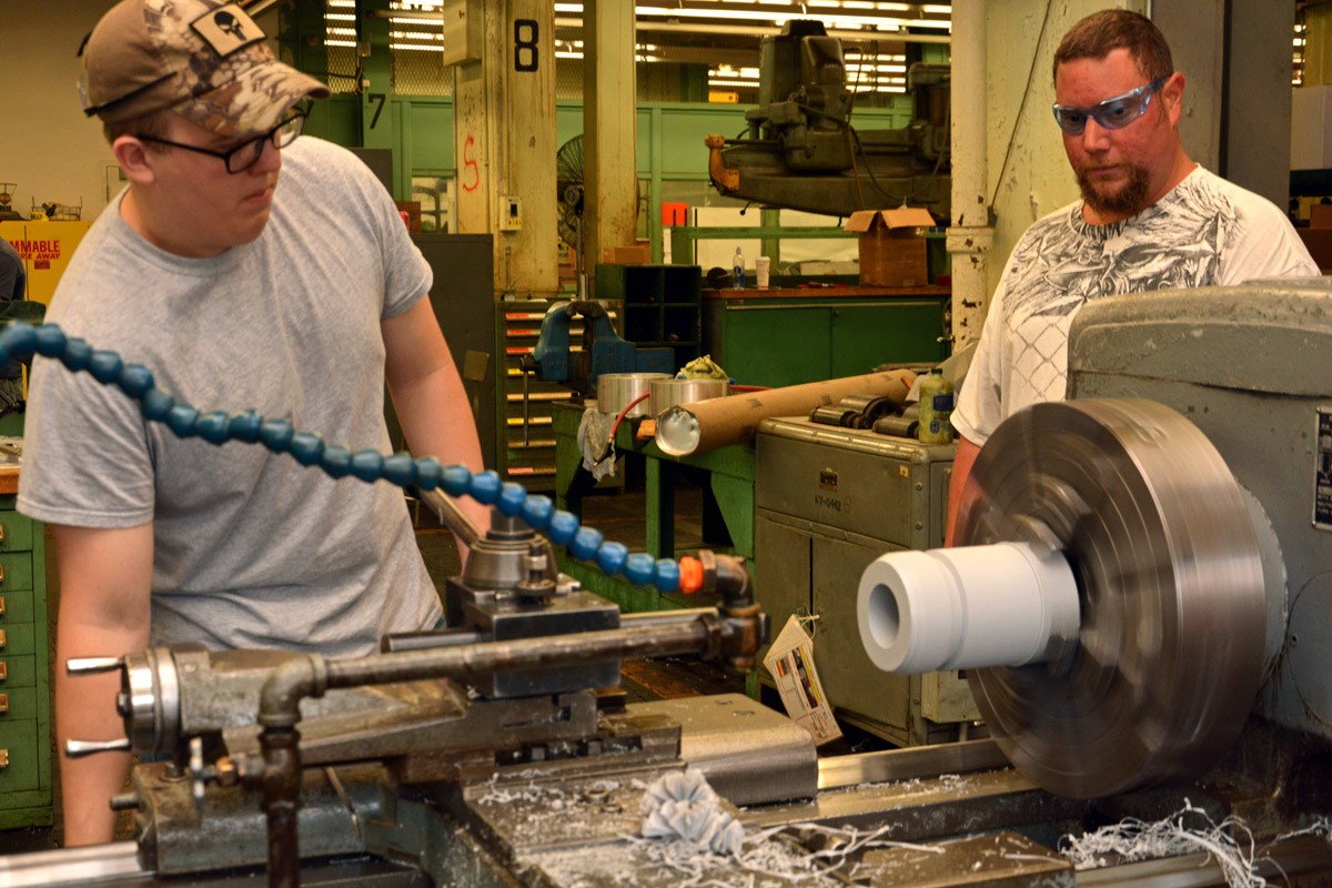 Watervliet Arsenal Apprentices: Creating parts, careers on day one ...