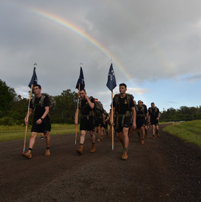 Going Out with a Bang! Golden Dragons walks across Oahu