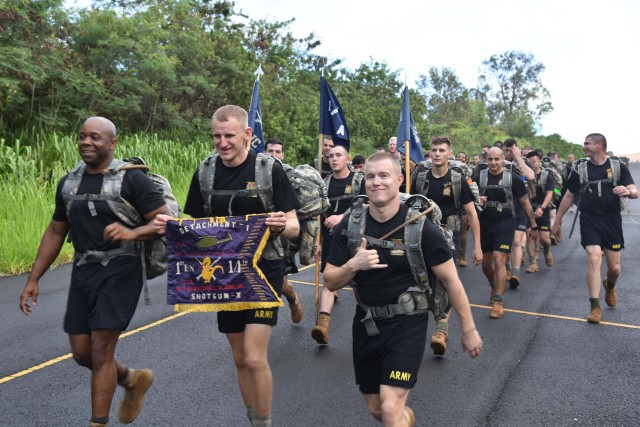 Going Out with a Bang! Golden Dragons walks across Oahu