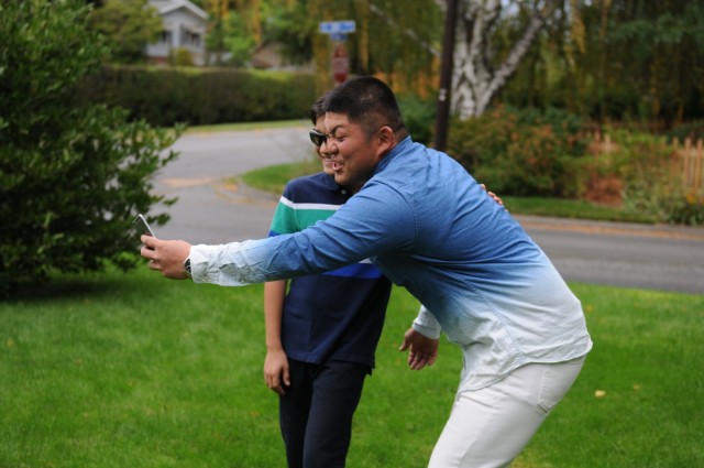 Yakima family hosts Japanese service members