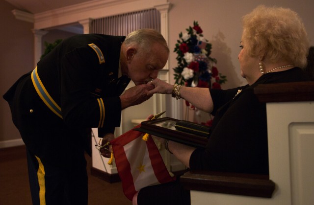 AMC Band bids farewell to fallen Korean War hero