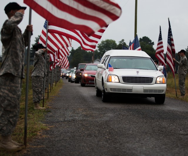 AMC Band bids farewell to fallen Korean War hero