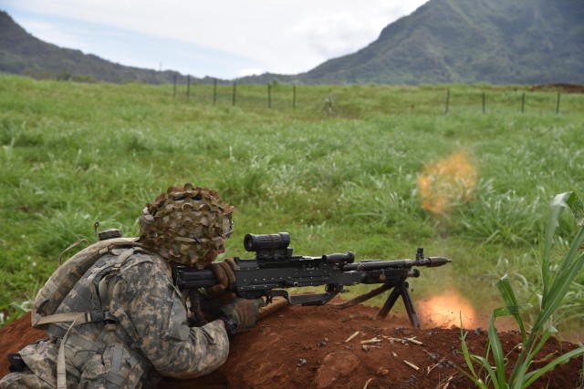 Warrior Brigade Hone Skills during Combined Arms Live-Fire Exercise