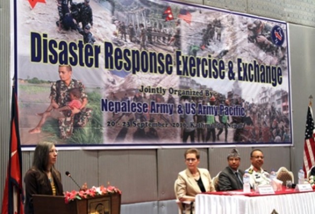 U.S. Ambassador to Nepal gives opening remarks