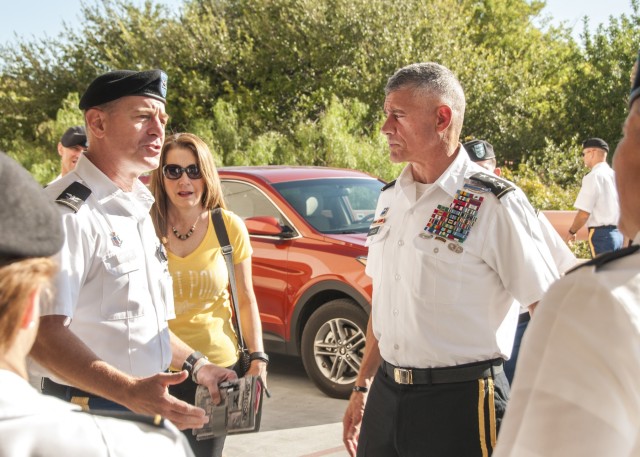 West Point's top brass visits WBAMC veterans