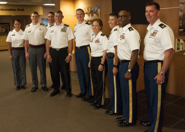 West Point's top brass visits WBAMC veterans