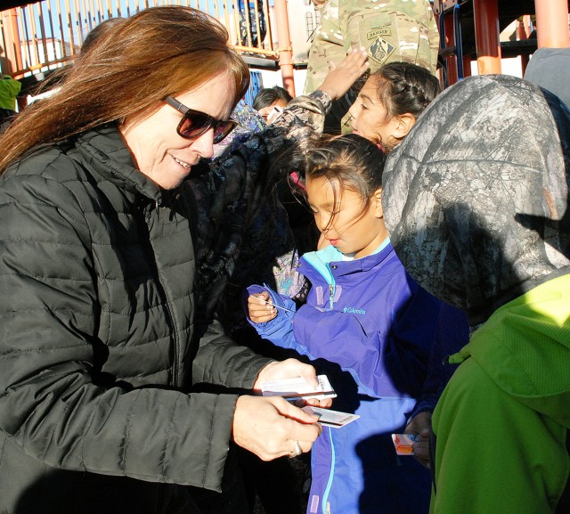 Secretary Darcy talks to fourth-graders in Nome about 'Every Kid in a Park'