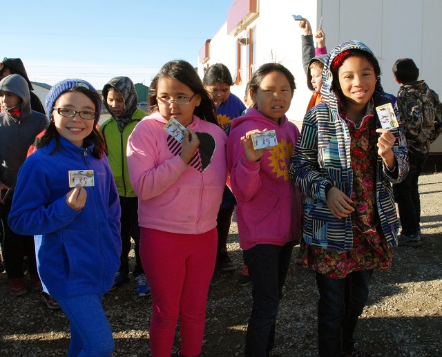 Secretary Darcy talks to fourth-graders in Nome about 'Every Kid in a Park'