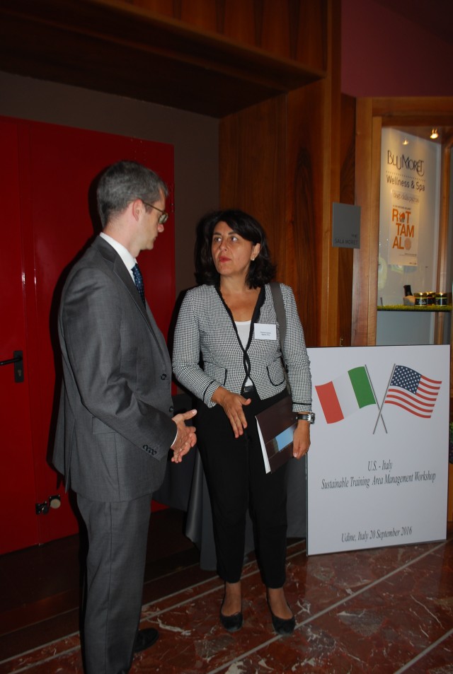 Army Europe workshop balances training, environment in Italy