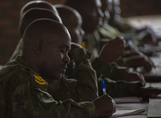 Developing the force: U.S. Army Soldiers train, mentor Rwandan NCOs