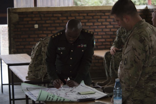 Developing the force: U.S. Army Soldiers train, mentor Rwandan NCOs