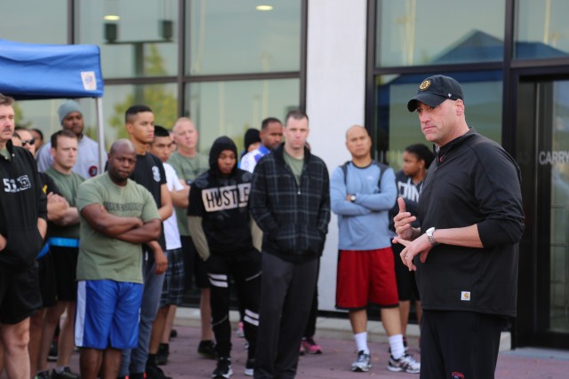 CSM Cuvellier speaks