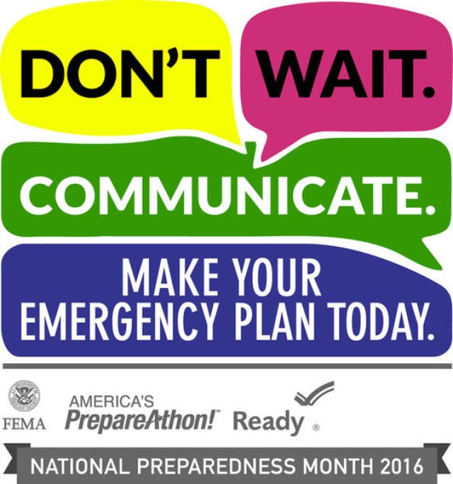 National Preparedness Month
