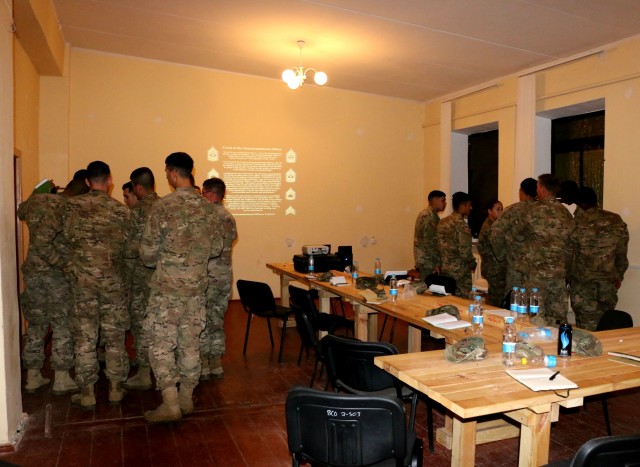 Mustangs conduct NCO professional development in Ukraine