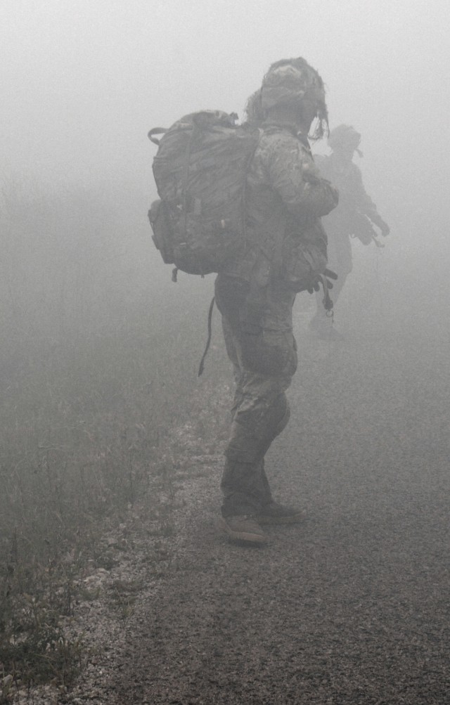 2/503rd Paratroopers train with Lavtian and Lithuanian forces during Zobens Exercise