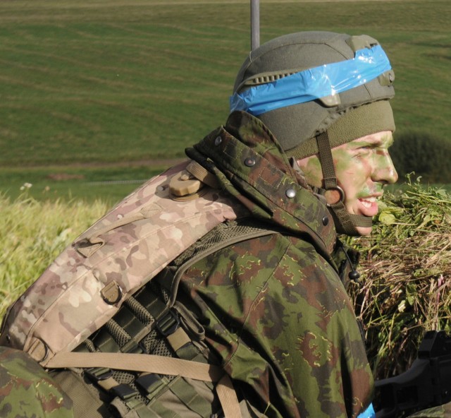 2/503rd Paratroopers train with Lavtian and Lithuanian forces during Zobens Exercise