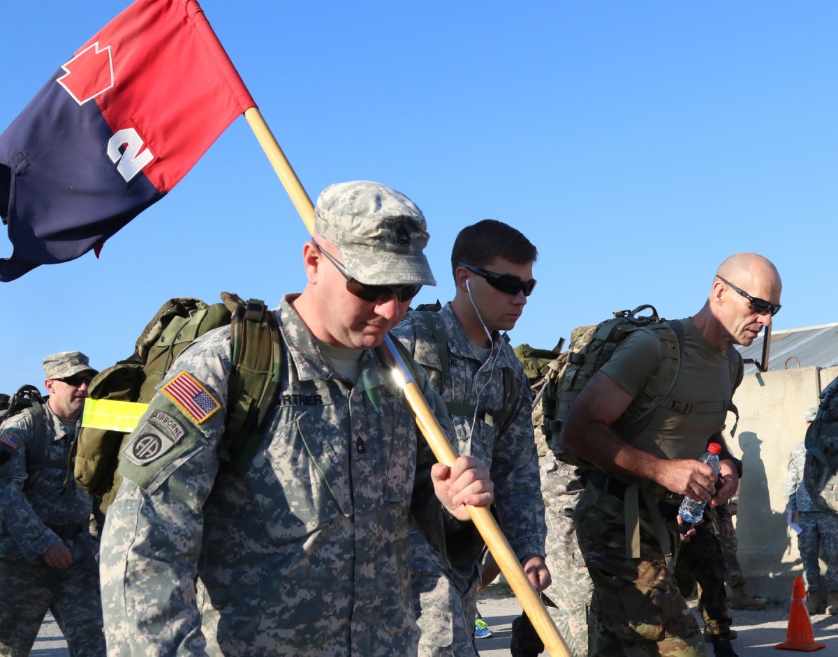 National Guard Soldiers host shadow March for the Fallen in Kosovo ...