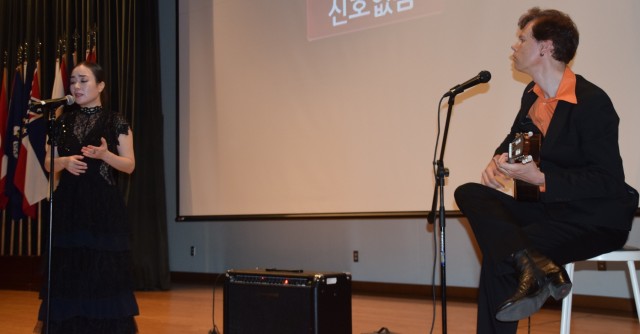 Latin lounge-style music enhances observance