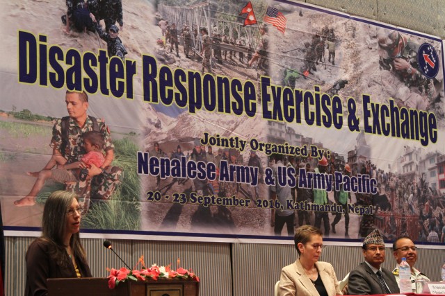 Nepalese army disaster response exercise kicks off