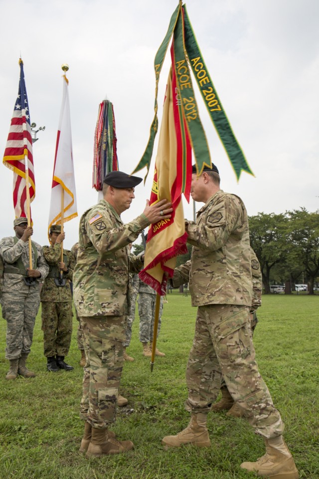 Camp Zama holds change of responsibility ceremony