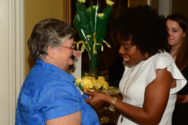 Getting a yellow corsage