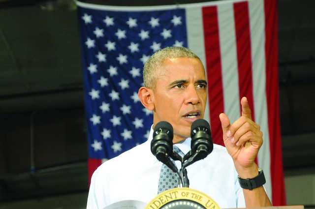 President speaks
