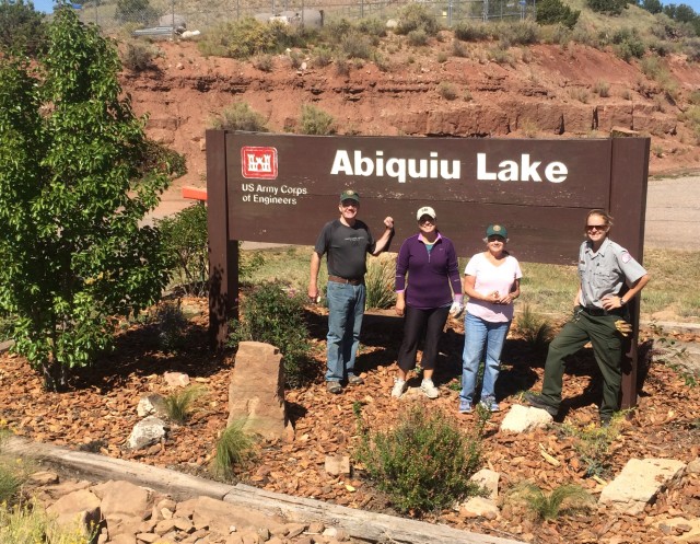 Volunteers help take care of lake projects on National Public Lands Day
