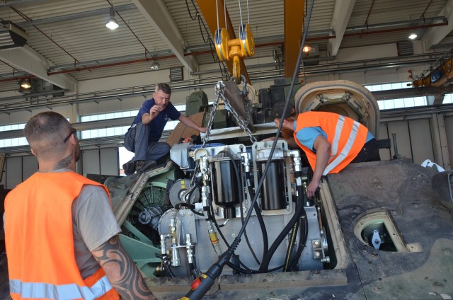 EAS Turn-In at Coleman Work Site