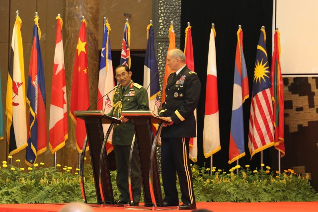 Pacific Armies Management Seminar closing ceremony