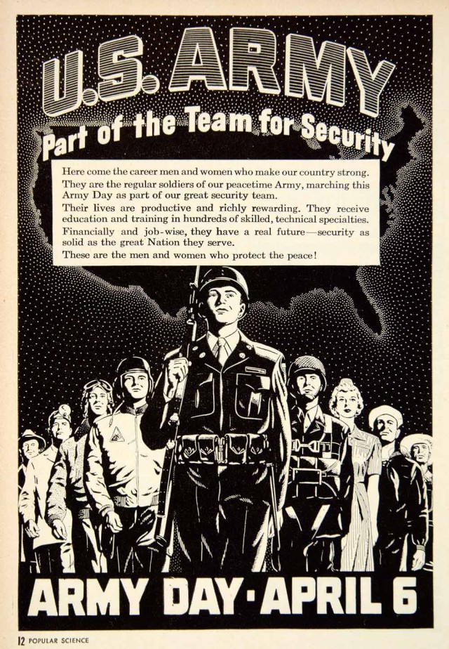 Army Day Poster 1949
