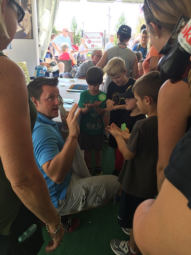 USAMRMC Shows Kids the Importance of Washing Hands at Great Frederick Fair