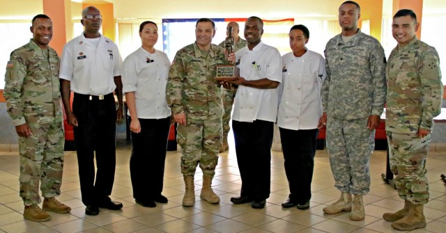 Wolf DFAC cooks awarded for cooking competition